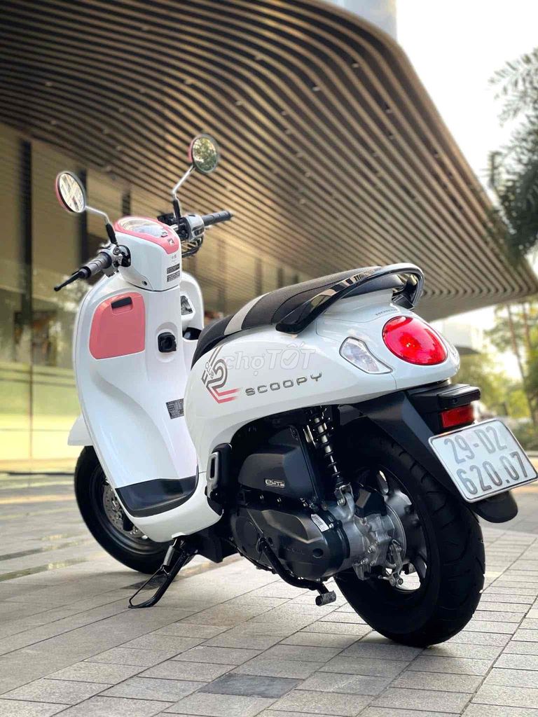 Honda Scoopy 110 2022 Trắng hồng 6800km. Mua bán Xe máy tại Quận Cầu Giấy Hà Nội được đăng bởi Tuấn Việt Motor hình 1