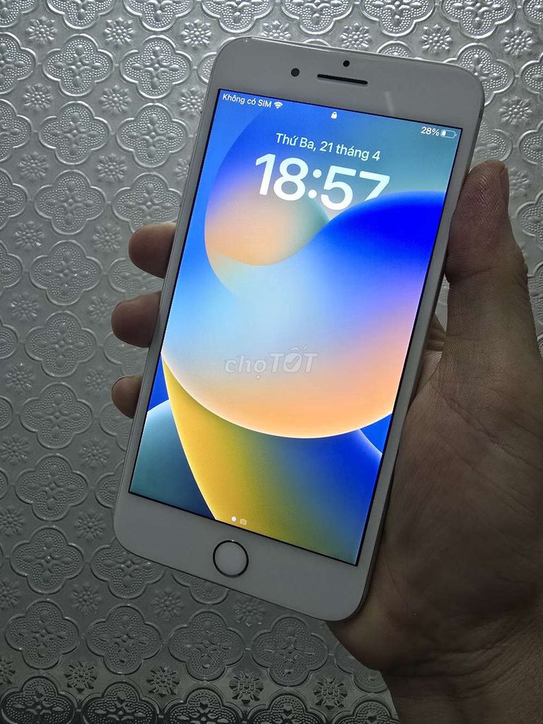 iPhone 8 Plus 64GB Trắng. Mua bán Điện thoại tại Quận Bình Tân Tp Hồ Chí Minh được đăng bởi kiệt hình 1