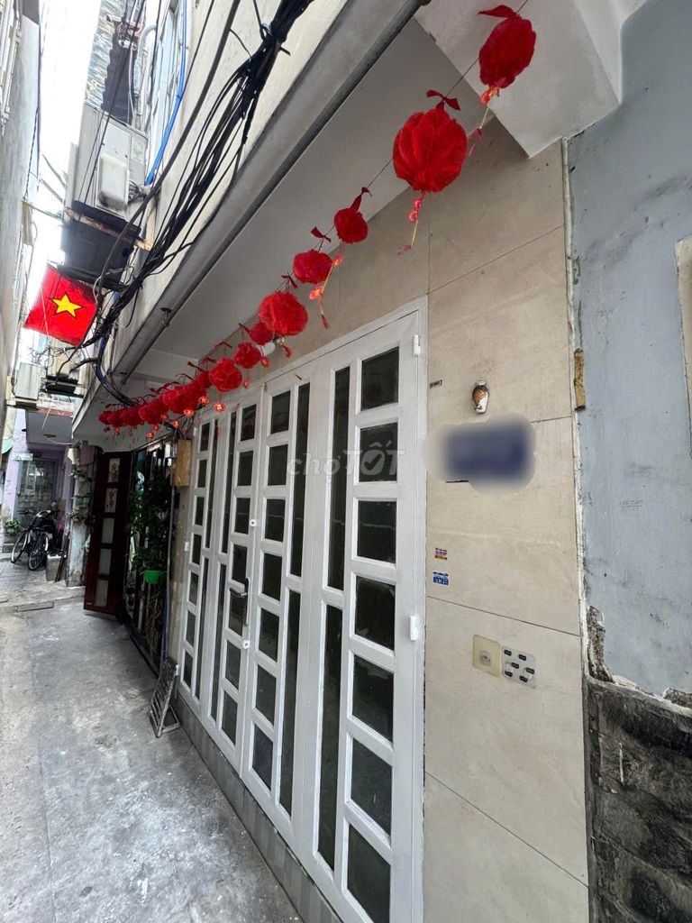 CHO THUÊ NHÀ NGUYÊN CĂN LÊ VĂN DUYỆT, P.3 – 1 TRỆT 2 LẦU, GIÁ 8 TRIỆU!