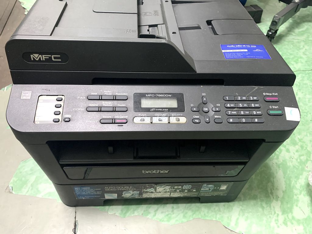 Máy in, scan, copy, fax Brother MFC-7860DW Đen. Mua bán Đồ dùng văn phòng tại Quận 3 Tp Hồ Chí Minh được đăng bởi TÙNG GIA PHÁT hình 1