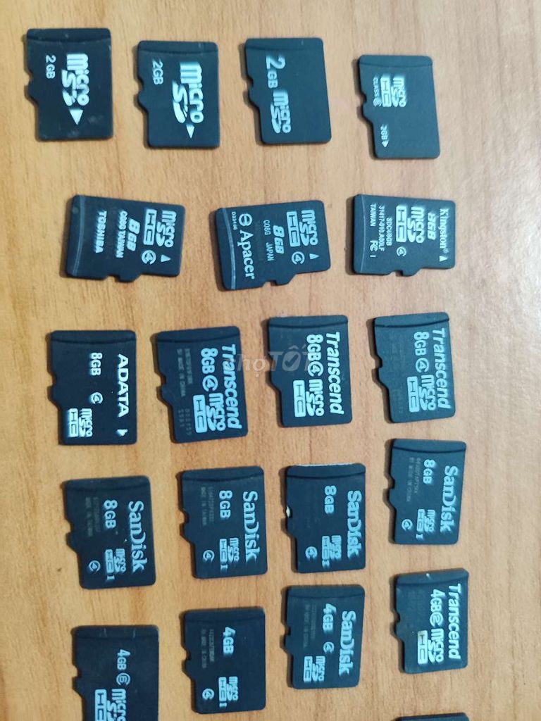 Thẻ nhớ 8GB Nhiều loại bóc máy. Mua bán Phụ kiện (Màn hình, Chuột...) tại Huyện Bình Chánh Tp Hồ Chí Minh được đăng bởi chị Cà Chua hình 1