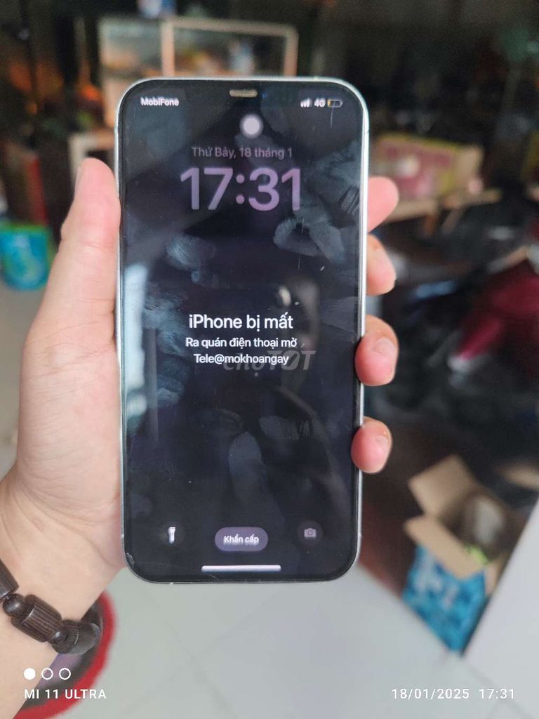 Iphone bị khoa icloud bán xác