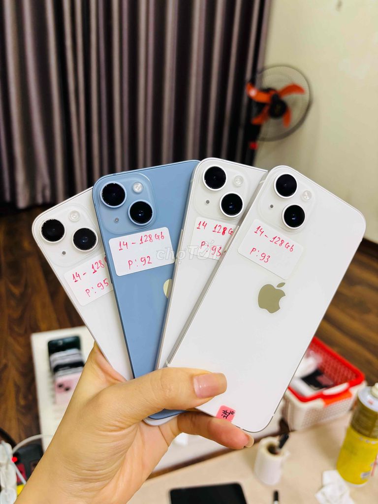 14 128GB zin keng bản có khay sim