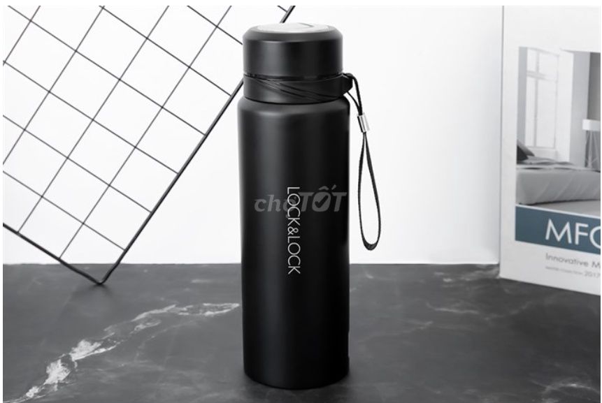 Bình giữ nhiệt LocknLock LHC6180BLK Đen. Mua bán Dụng cụ nhà bếp tại Quận Bắc Từ Liêm Hà Nội được đăng bởi Tuyet Mai Le hình 1
