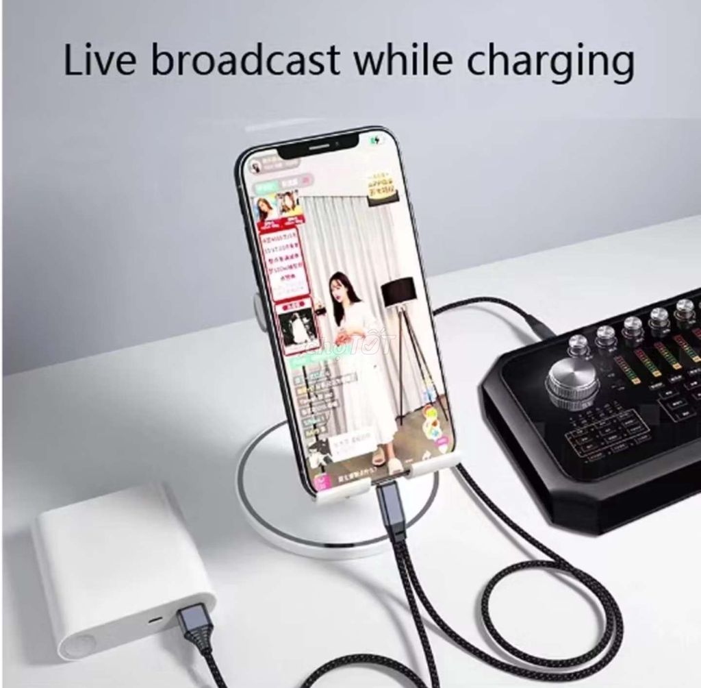 Cáp LiveStream iPhone/Android Chất Lượng