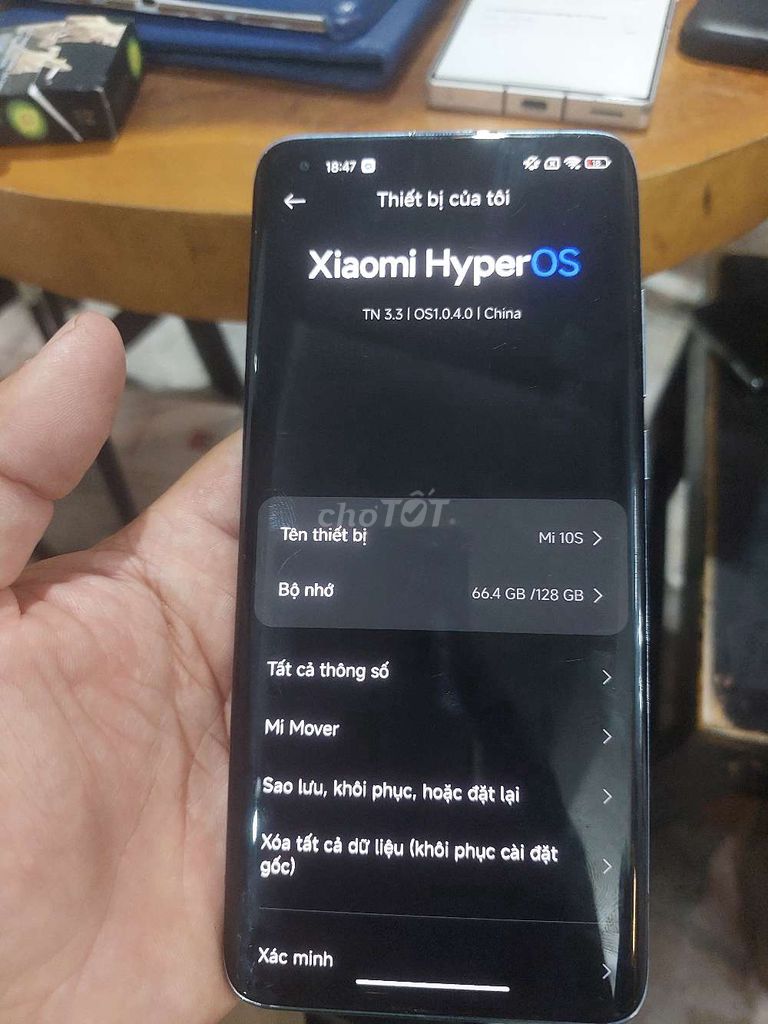 Xiaomi Mi 10S Xanh 8GB/128GB. Mua bán Điện thoại tại Quận 11 Tp Hồ Chí Minh được đăng bởi Samurai hình 1