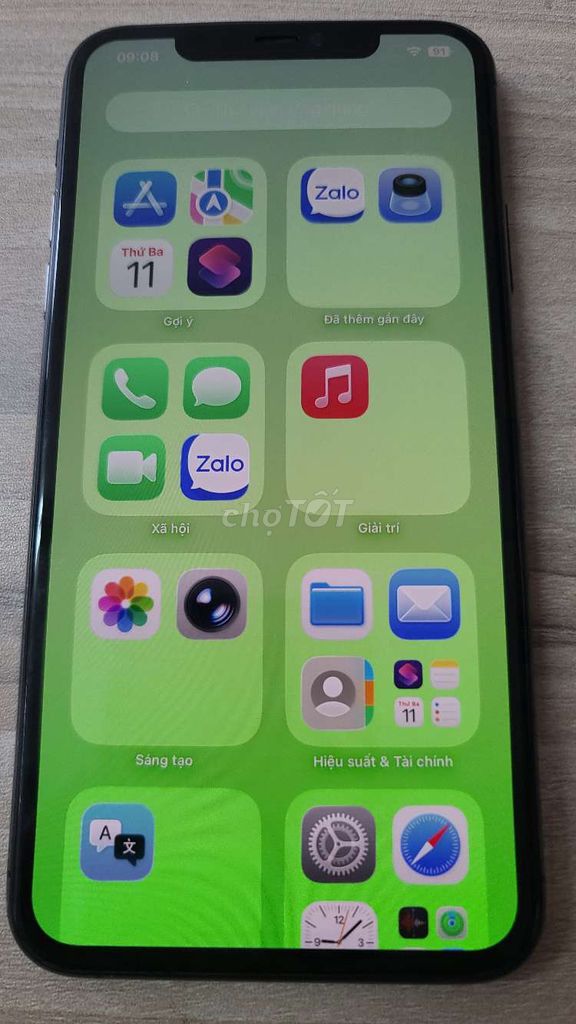 Apple iPhone 11 Pro Max 256GB Xám Quốc tế. Mua bán Điện thoại tại Quận Tân Bình Tp Hồ Chí Minh được đăng bởi Đỗ Hải Nam hình 1