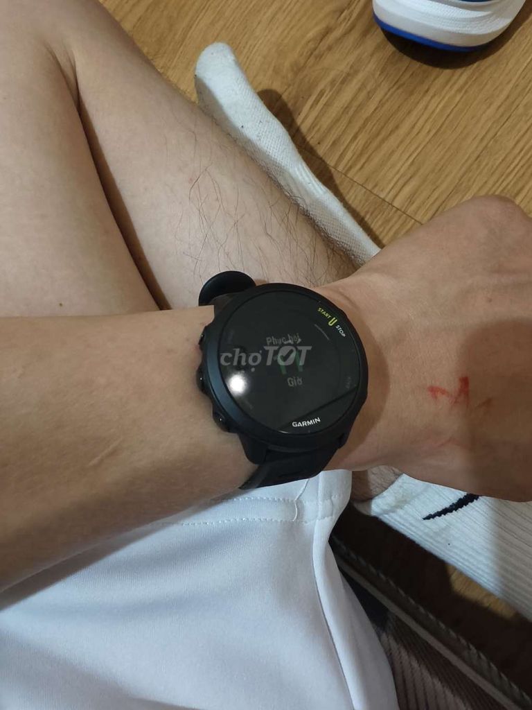 Garmin Forerunner 55 GPS Đen. Mua bán Thiết bị đeo thông minh tại Quận Đống Đa Hà Nội được đăng bởi Di Tun hình 1