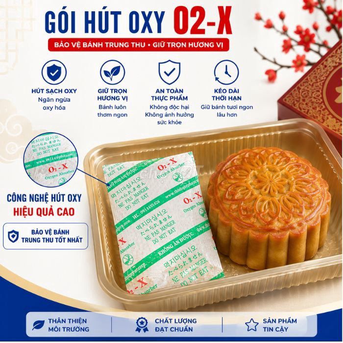 Gói hút oxy O2X chống mốc bảo quản bánh. Mua bán Đồ ăn, thực phẩm và các loại khác tại Quận 12 Tp Hồ Chí Minh được đăng bởi Công Ty Hút Ẩm Thịnh Phong hình 1