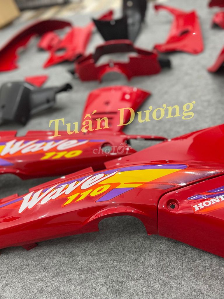 Dàn Áo W Thái Đỏ Cờ Đẹp - Xe Wave Thái. Mua bán Phụ tùng xe tại Quận Hà Đông Hà Nội được đăng bởi Phụ Tùng Xe Tuấn Dương hình 3