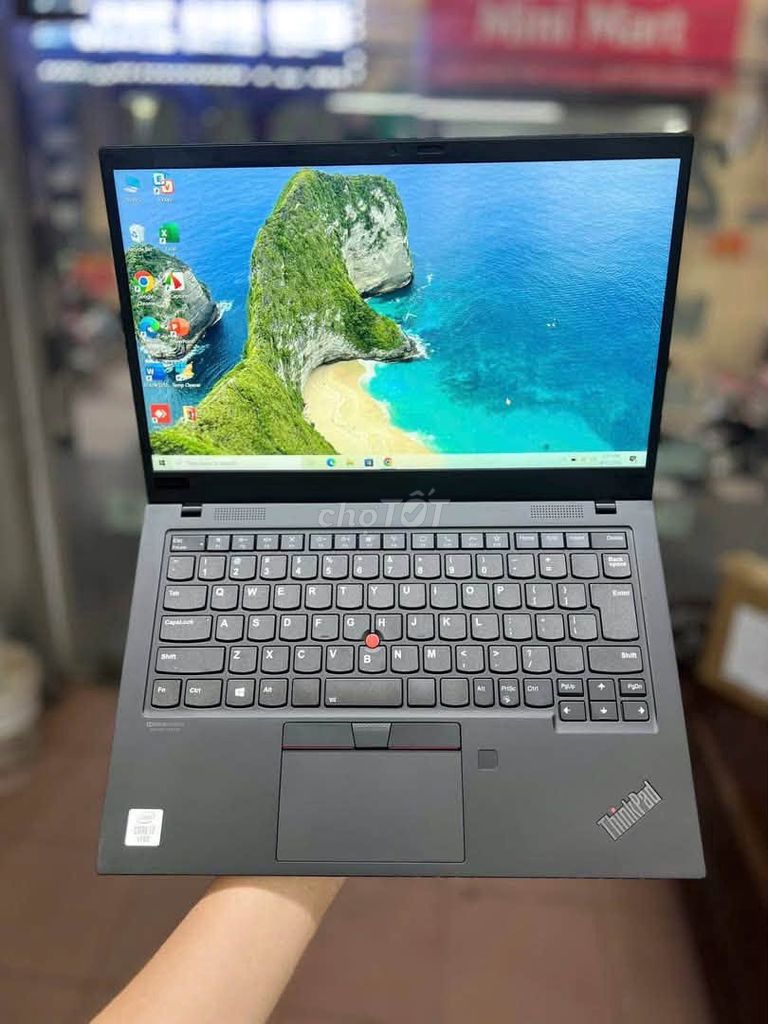 Lenovo Thinkpad X1 Carbon Gen 8 i7 14 inch 16GB/256GB Cảm ứng Đen. Mua bán Laptop tại Quận Hà Đông Hà Nội được đăng bởi Hội Đồ Điện Tử hình 1