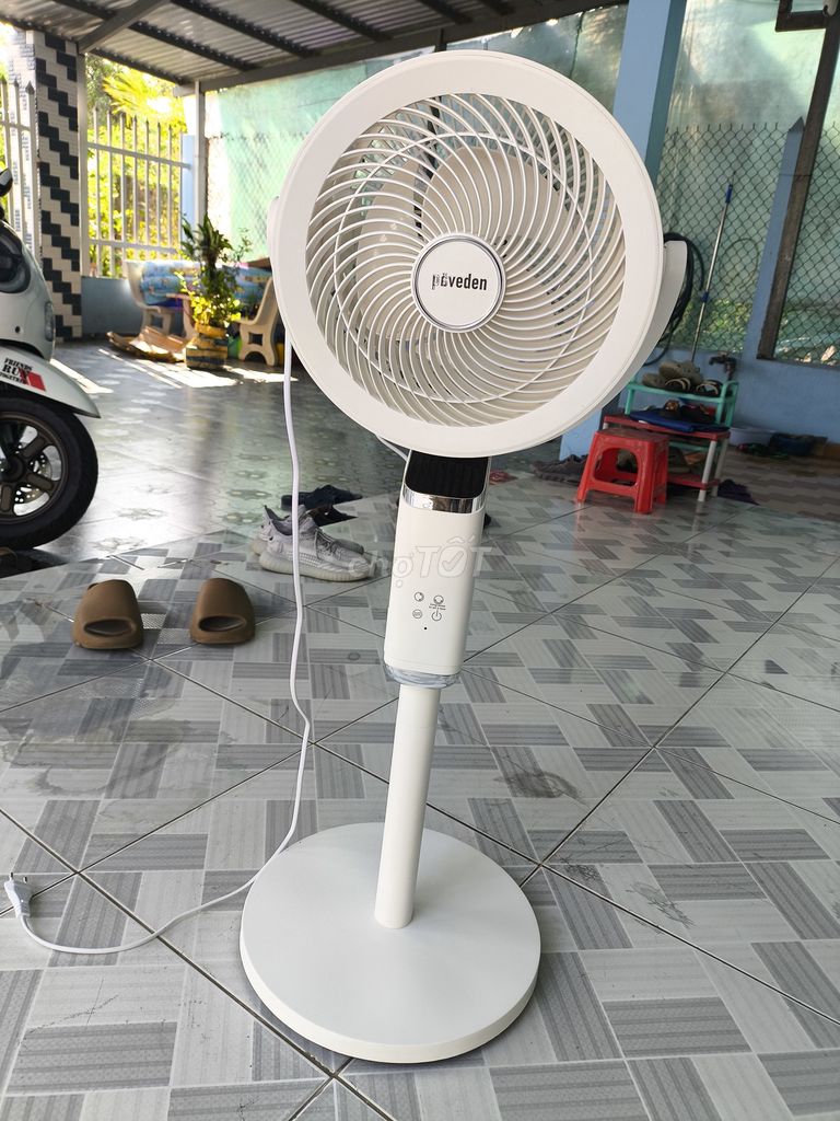 Quạt điện Poveden Trắng Mới. Mua bán Quạt tại Huyện Trần Đề Sóc Trăng được đăng bởi Minh Tâm hình 1