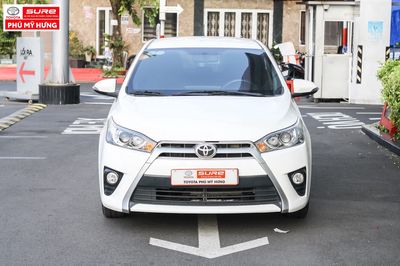 Toyota Yaris 1.3G AT 2015 Màu trắng Gia Đình 1 Chủ