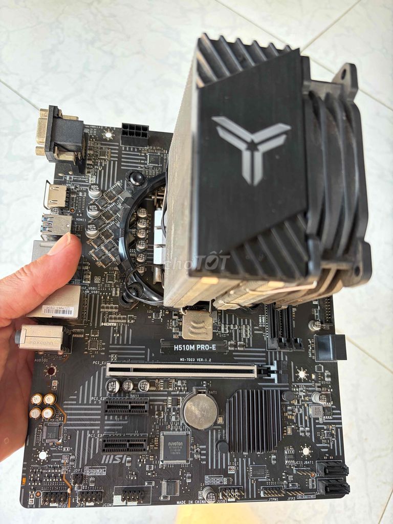 MSI H510 PRO-E + i3 10100f. Mua bán Linh kiện (RAM, Card...) tại Thị xã Tân Châu An Giang được đăng bởi Trung Nguyễn hình 1