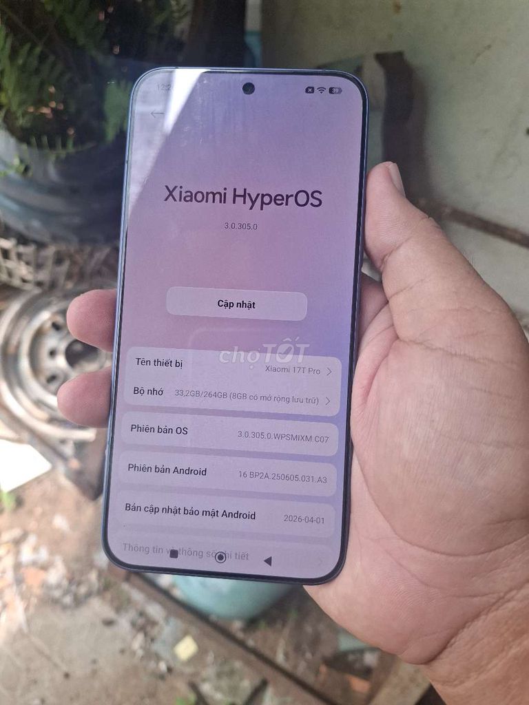 xiaomi 17T pro ram 12/256 sạc 17 lần . Mua bán Điện thoại tại Quận Thốt Nốt Cần Thơ được đăng bởi Nam hình 1