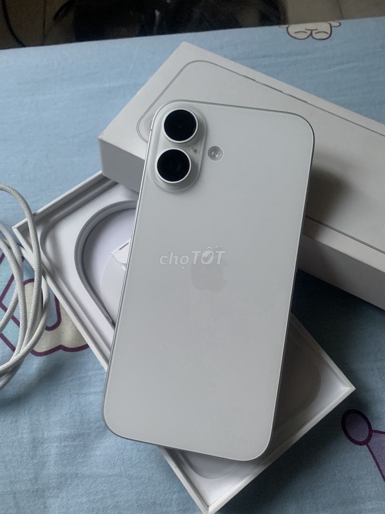 Apple iPhone 16 128GB Trắng Mới. Mua bán Điện thoại tại Quận Bình Thạnh Tp Hồ Chí Minh được đăng bởi Nguyễn Hồng Minh hình 1
