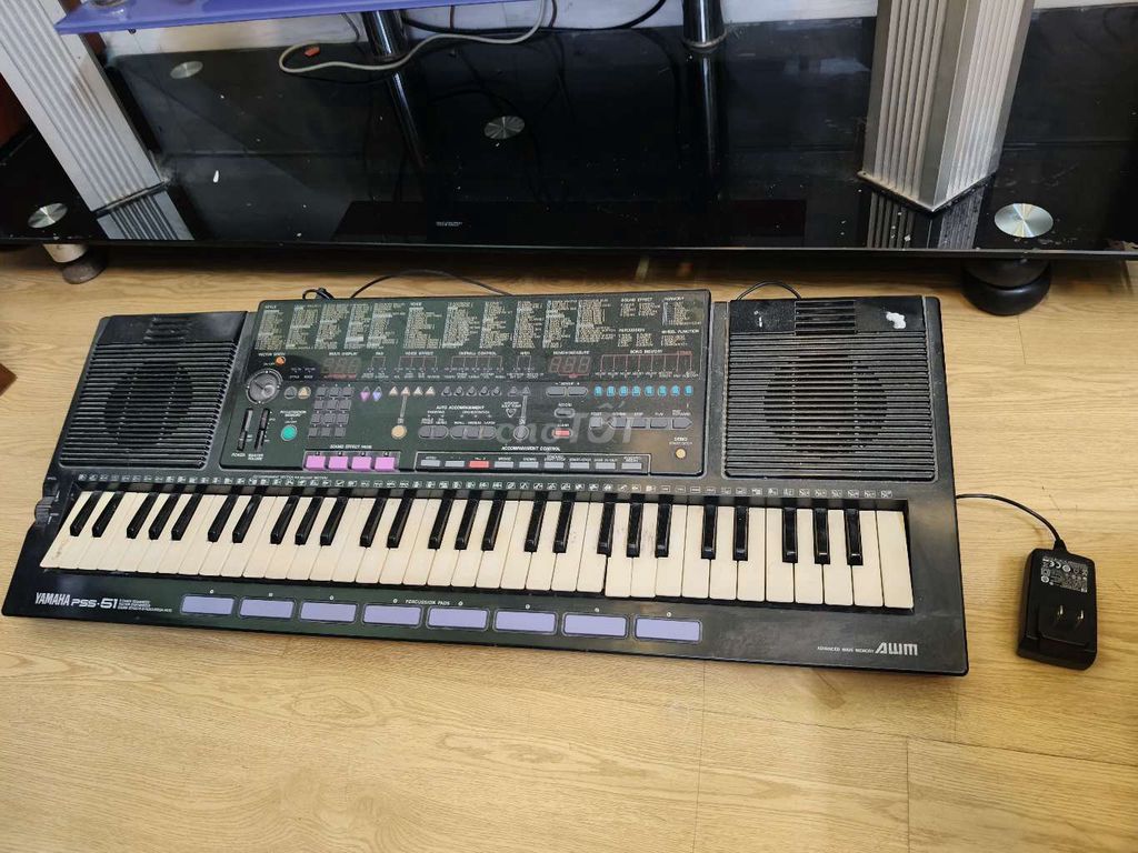 Đàn organ Yamaha PSS-51 Đen. Mua bán Nhạc cụ tại Thành phố Thuận An Bình Dương được đăng bởi Máy Sấy Ngải Cứu Tươi Thảo Khí An hình 1