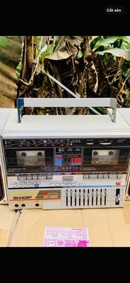 đài radio catset sharp 800H. Mua bán Tivi, Âm thanh tại Huyện Đông Anh Hà Nội được đăng bởi radio catset