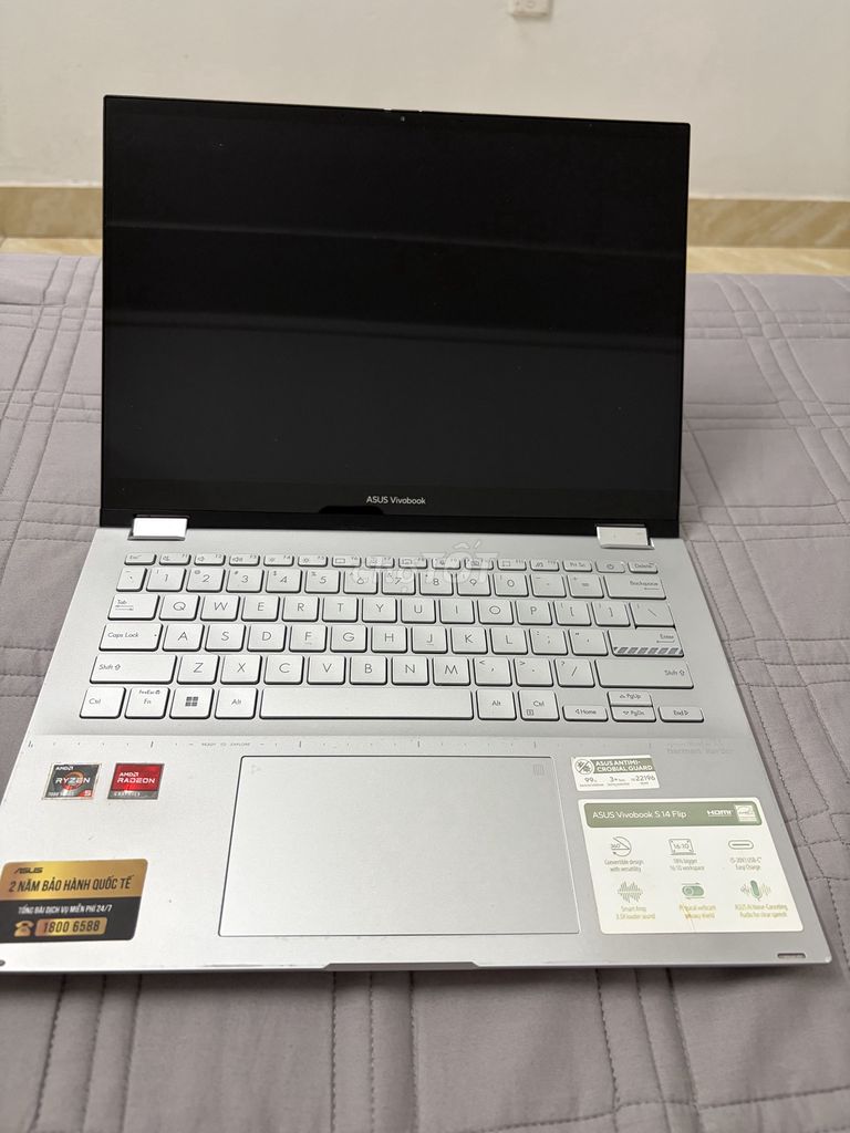 Asus Vivobook S14 Flip Ryzen 5 16GB/SSD 14 inch . Mua bán Laptop tại Quận Kiến An Hải Phòng được đăng bởi đức minh hình 1