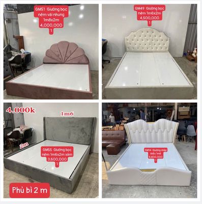 THANH LÝ GIƯỜNG NGỦ BỌC NỆM CŨ – GIÁ Rẻ. Mua bán Giường, chăn ga gối nệm tại Quận Tân Phú Tp Hồ Chí Minh được đăng bởi Hàng thanh lý 436