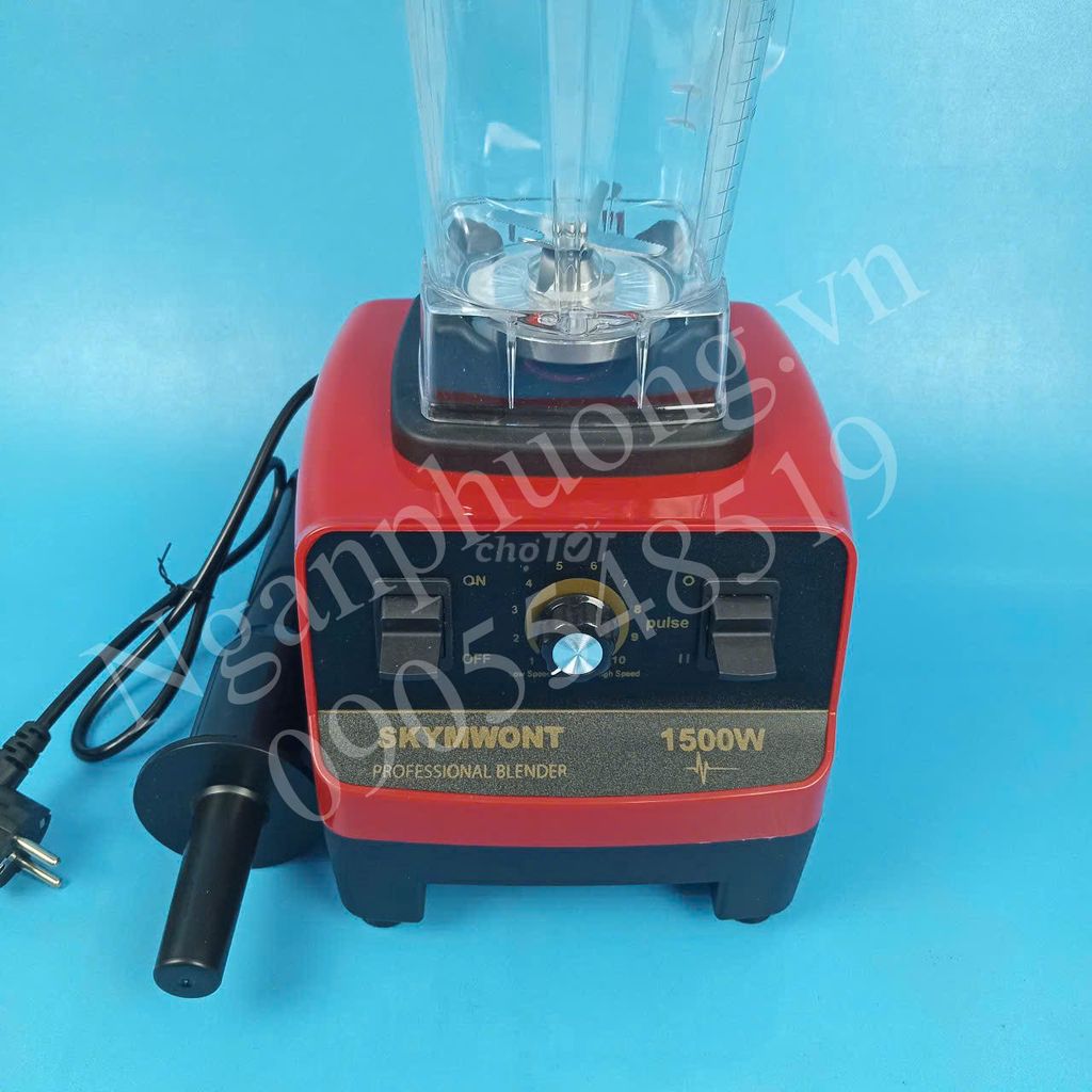 Máy xay sinh tố Skymwont 1500W cối 2L dao 6 lưỡi. Mua bán Bếp, lò, đồ điện nhà bếp tại Quận Bình Thạnh Tp Hồ Chí Minh được đăng bởi Cửa hàng Ngân Phương hình 5