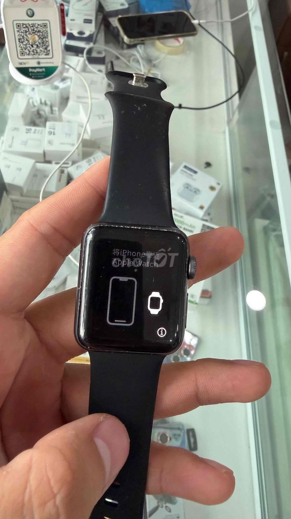 Apple Watch Series 3 38mm Đen GPS. Mua bán Thiết bị đeo thông minh tại Quận Bình Thạnh Tp Hồ Chí Minh được đăng bởi Phan Việt hình 1