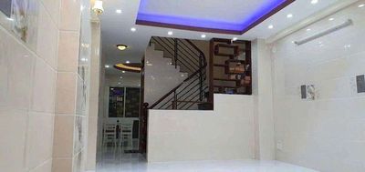 Nhà Mới 1 Trệt Lửng 3 Lầu 4x14m 6 Phòng 4 wc Hẻm 212B Nguyễn Trãi