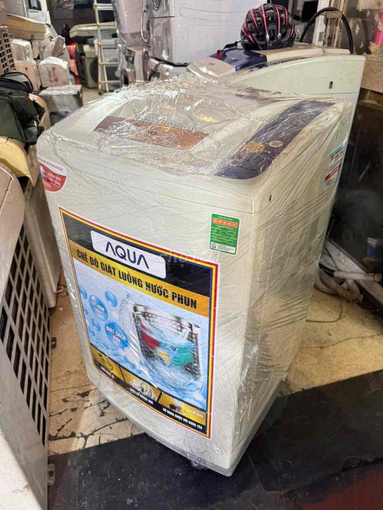 Máy giặt Sanyo 7kg Trắng cũ. Mua bán Máy giặt tại Quận 8 Tp Hồ Chí Minh được đăng bởi Điện Lạnh Giá Tốt hình 1