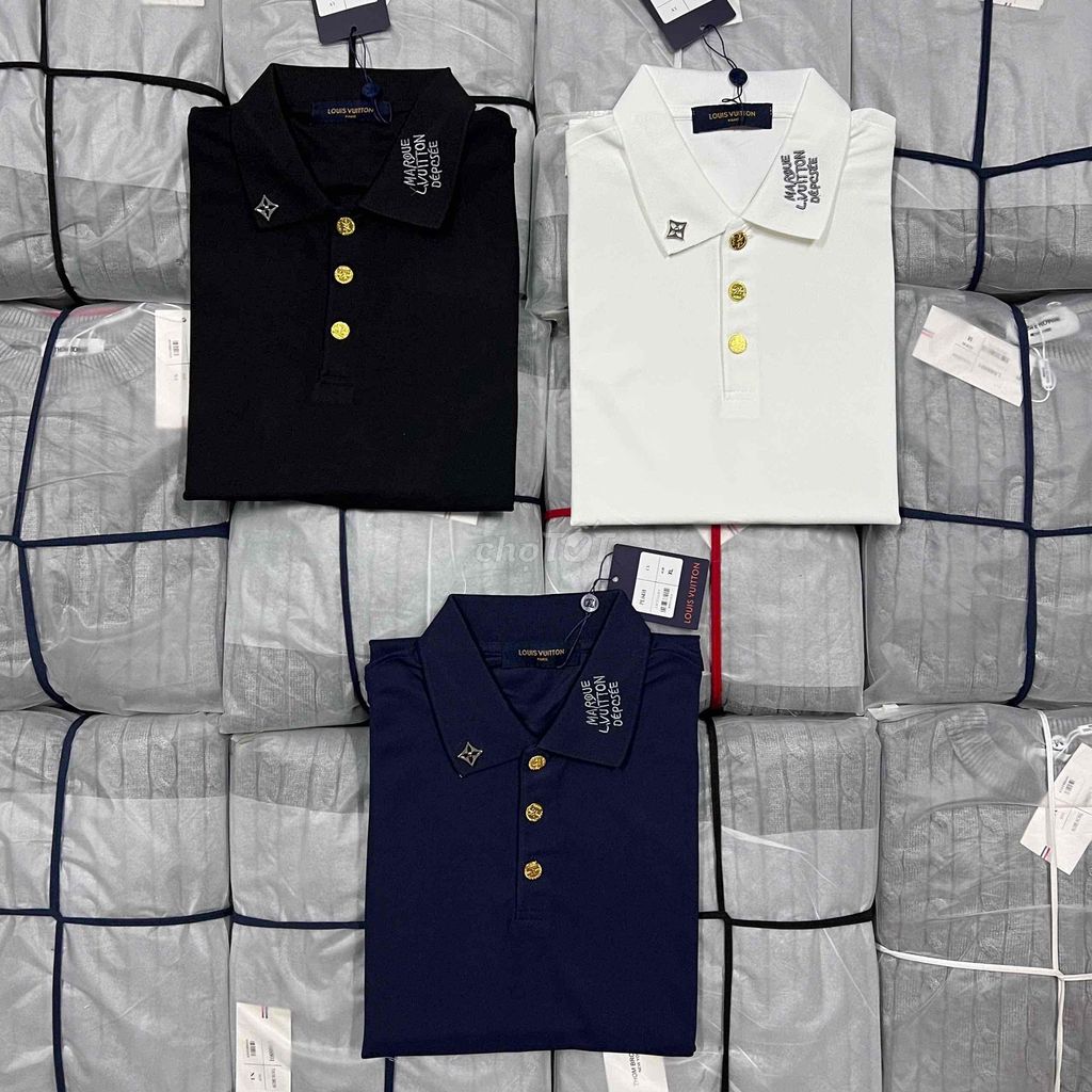 Polo L.v Thêu Check Cổ Tag Khâu. Mua bán Quần áo tại Huyện Ba Vì Hà Nội được đăng bởi ptrantvp hình 1