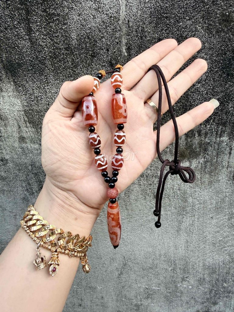 Vòng cổ, vòng tay Đá Dzi. Mua bán Phụ kiện thời trang khác tại Quận Sơn Trà Đà Nẵng được đăng bởi Mr Bin Jewelry hình 1