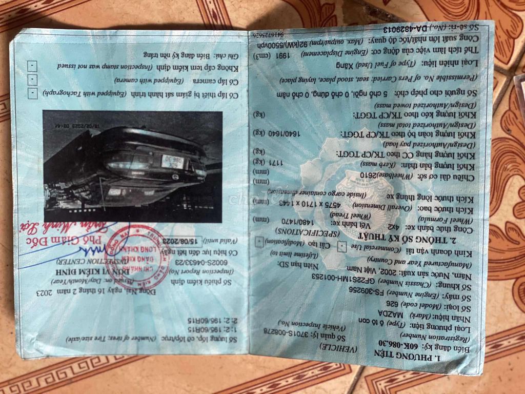 Mazda 626 giá rẻ. Mua bán Ô tô tại Huyện Lộc Ninh Bình Phước được đăng bởi Nguyễn Văn Việt  hình 6