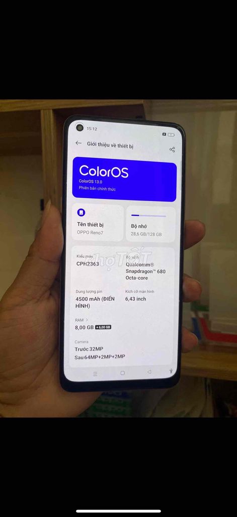 oppo reno 7 full zin full cn