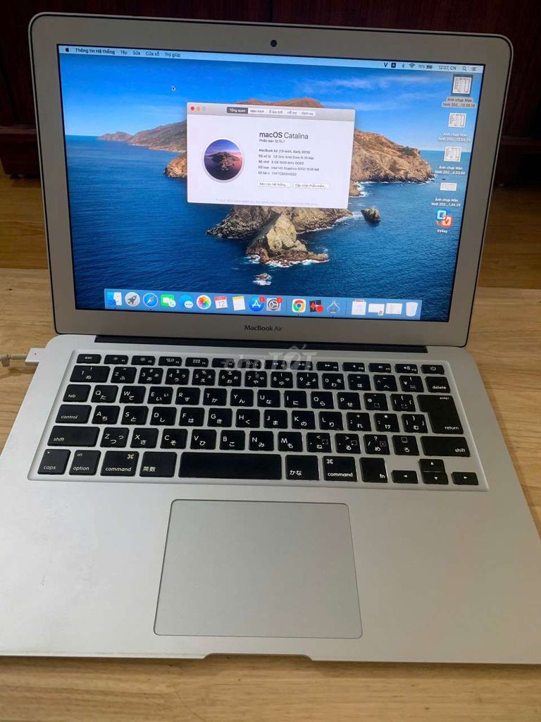Apple MacBook Air 2015 i5 13.3 inch 8GB/128GB Bạc. Mua bán Laptop tại Huyện Thanh Trì Hà Nội được đăng bởi Tuấn Anh hình 1