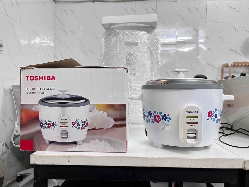 Nồi cơm điện Toshiba RC-18MH2PV(F) Trắng. Mua bán Bếp, lò, đồ điện nhà bếp tại Quận 12 Tp Hồ Chí Minh được đăng bởi thương hình 1