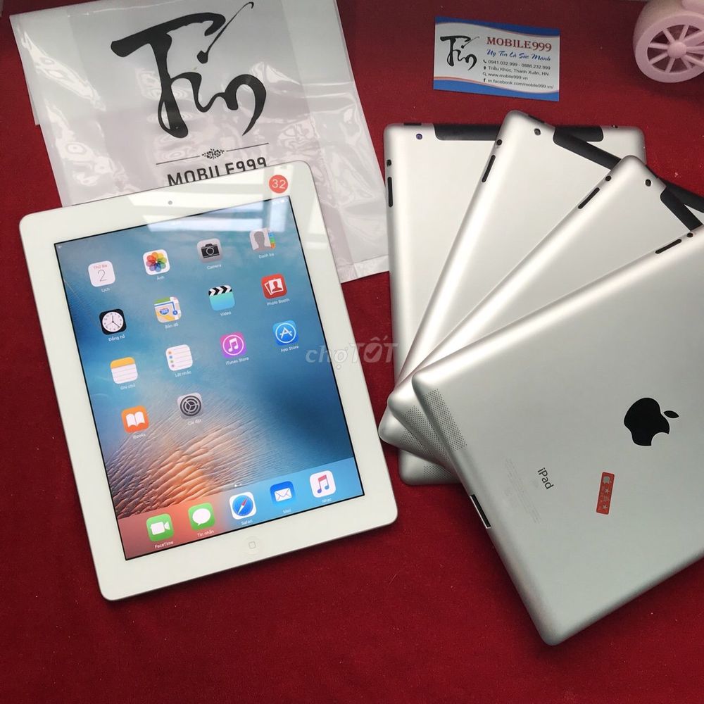 iPad 2 (Wifi + 3G) 16G /32G /64G 99% Đủ Phụ Kiện