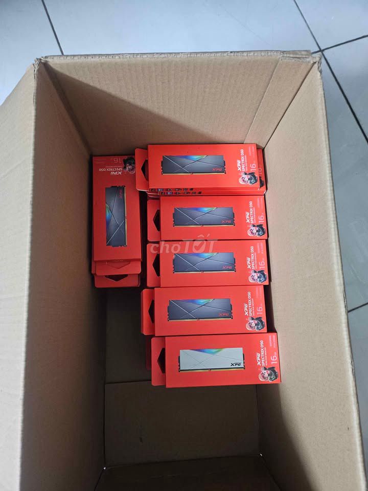 RAM XPG SPECTRIX D50 16GB Mới. Mua bán Linh kiện (RAM, Card...) tại Huyện Thanh Trì Hà Nội được đăng bởi Thanh Hải PC new Hà Nội hình 1