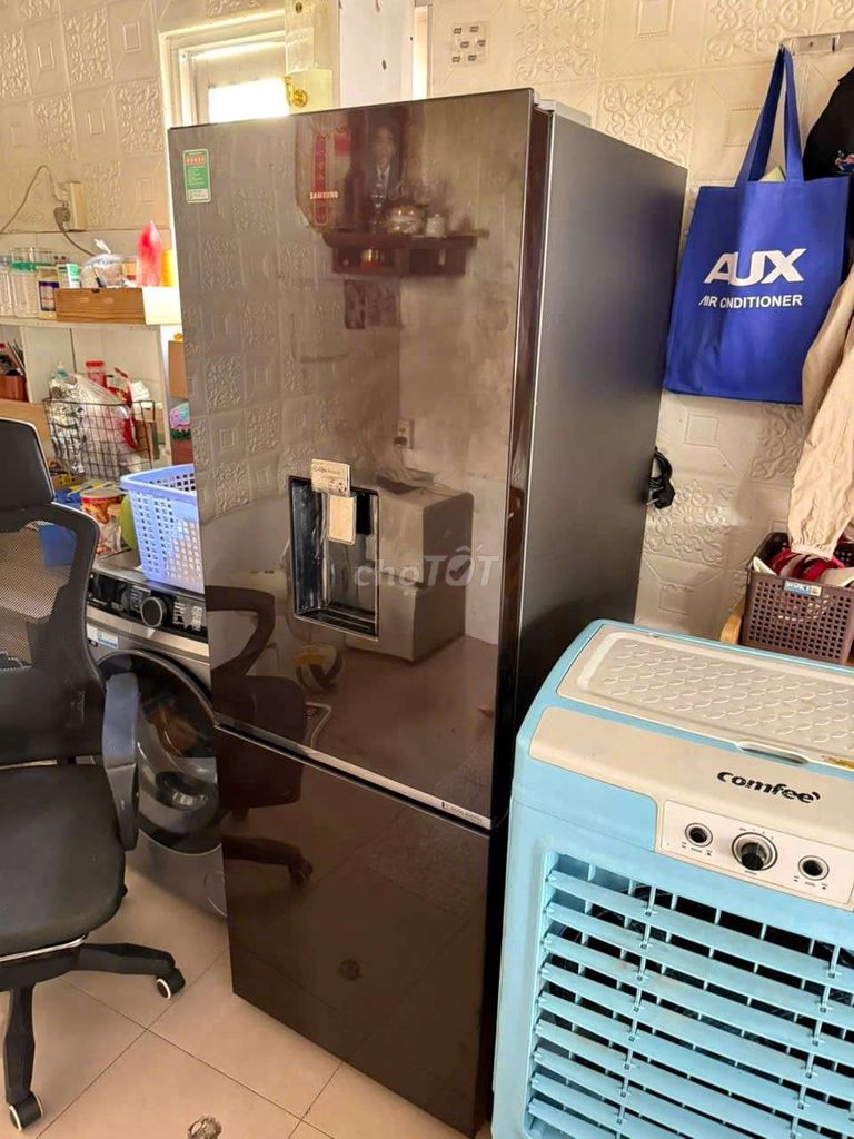 Tủ lạnh Samsung Inverter 307 lít Nâu cũ. Mua bán Tủ lạnh tại Quận 7 Tp Hồ Chí Minh được đăng bởi Điện Lạnh Giá Tốt hình 1