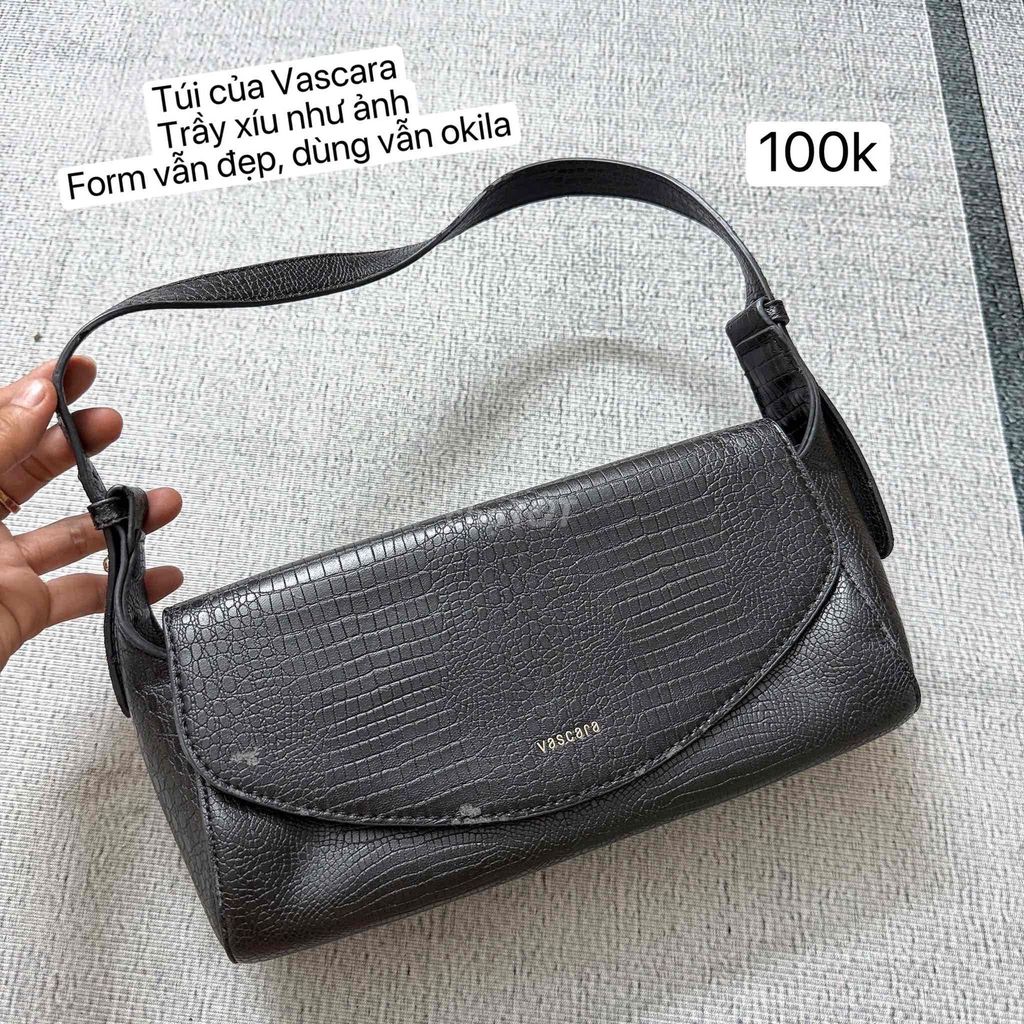 Túi xách Vascara Nữ Da Đen. Mua bán Túi xách tại Huyện Hoài Đức Hà Nội được đăng bởi Alice hình 1