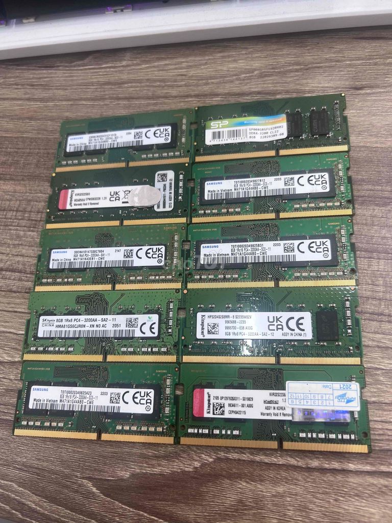 RAM Kingston DDR4 8GB. Mua bán Linh kiện (RAM, Card...) tại Quận Tân Phú Tp Hồ Chí Minh được đăng bởi Dương Võ hình 1