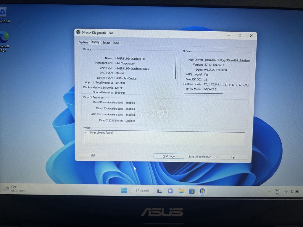 ASUS E210MA-GJ083T N4020/4GB/128GB SSD/11.6HD/98%