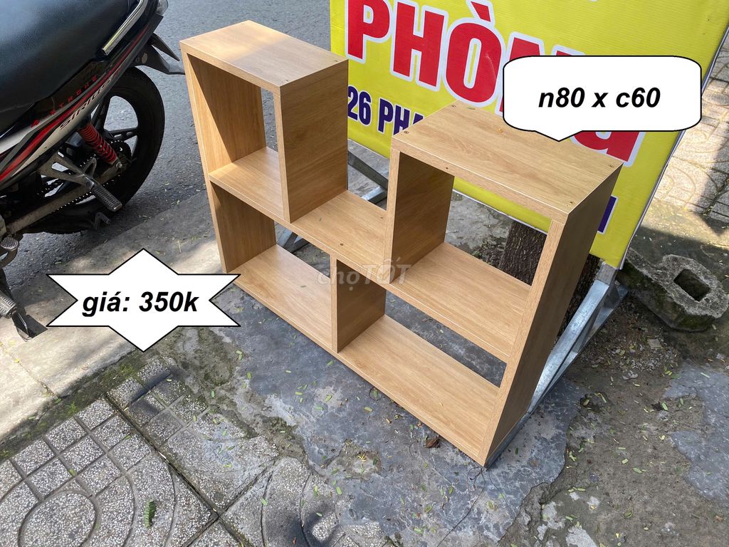 KỆ SÁCH TREO TƯỜNG - KỆ SÁCH VÁN MDF