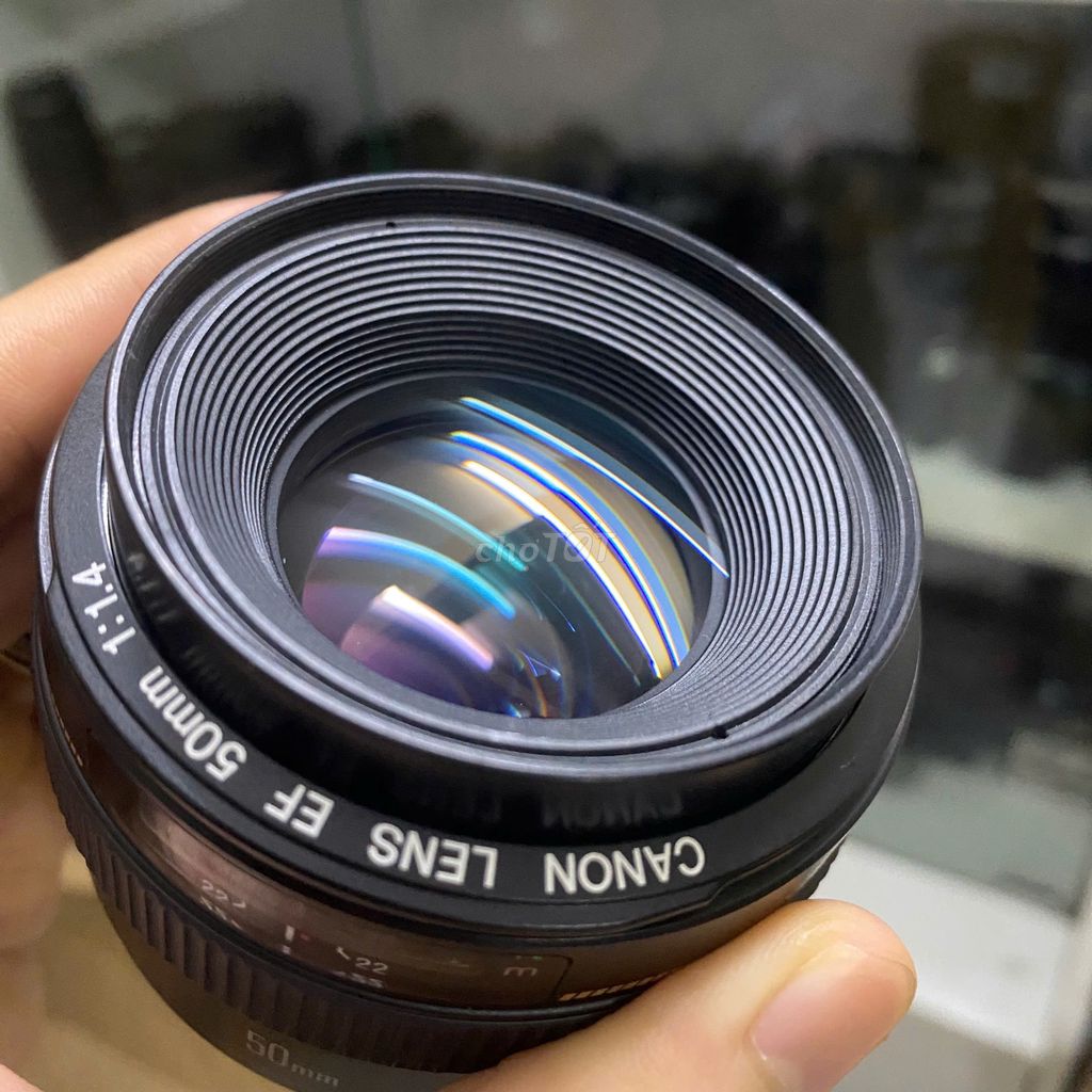 Ống kính Canon 50mm F1.4 USM Đen. Mua bán Máy ảnh, Máy quay tại Quận Nam Từ Liêm Hà Nội được đăng bởi SON CAMERA hình 1