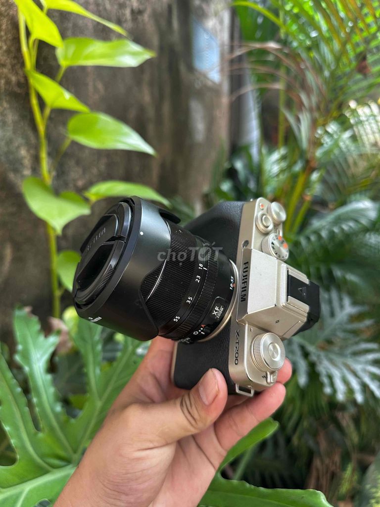Máy ảnh Fujifilm XT200 Bạc. Mua bán Máy ảnh, Máy quay tại Quận Ninh Kiều Cần Thơ được đăng bởi canthocamera hình 1