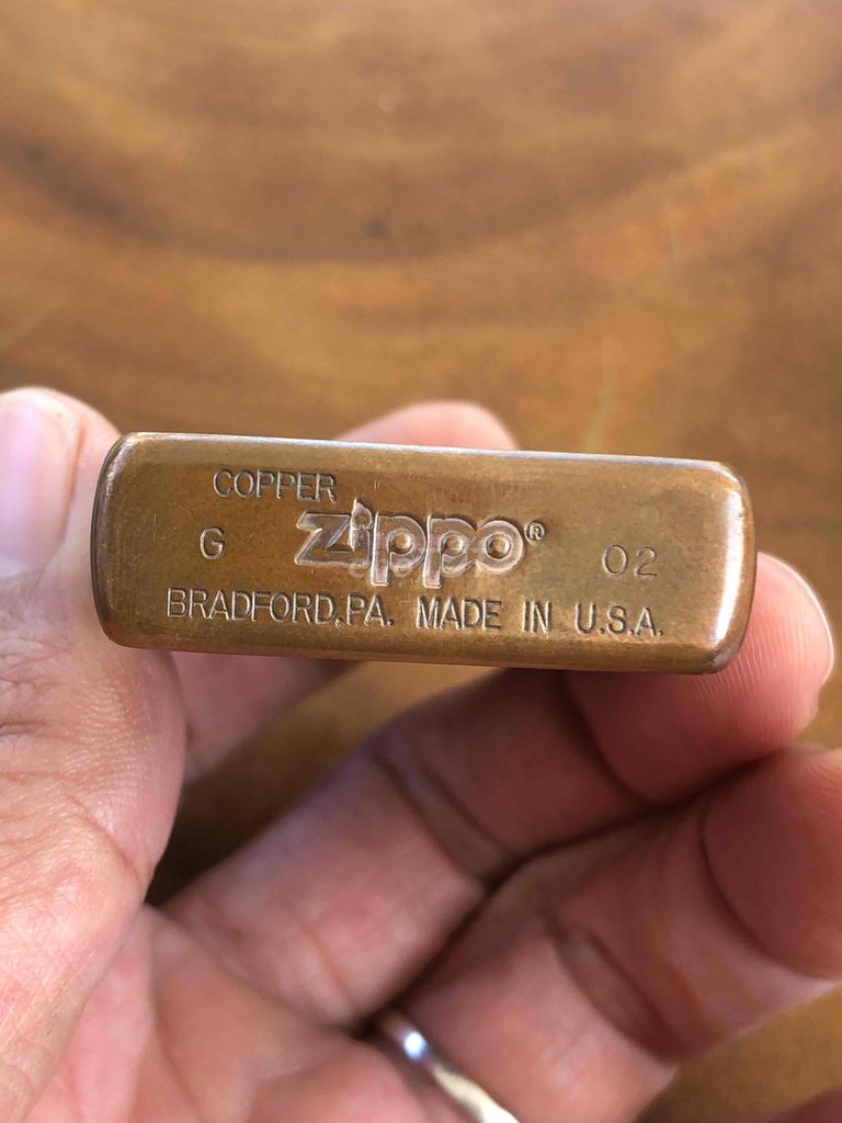 zippo copper 02