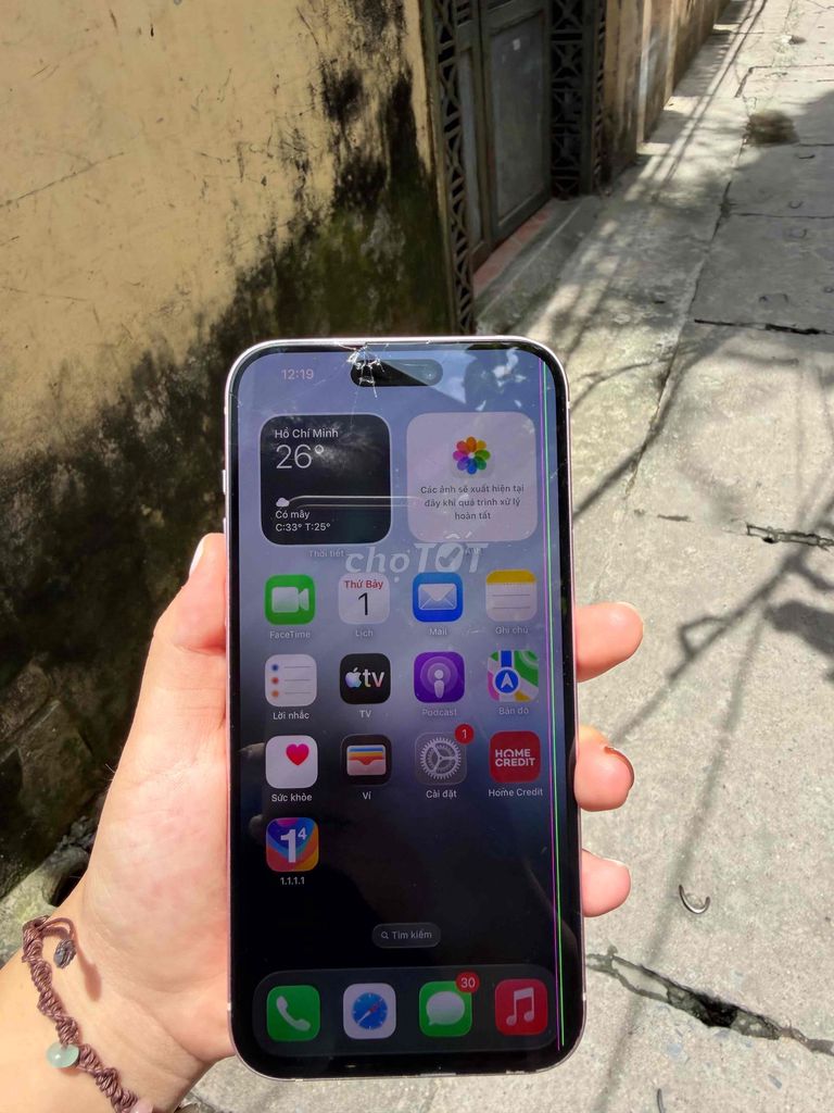 iPhone 15 Plus 128GB Hồng Màn sọc nứt. Mua bán Điện thoại tại Quận Hà Đông Hà Nội được đăng bởi Thanh Thuy hình 1