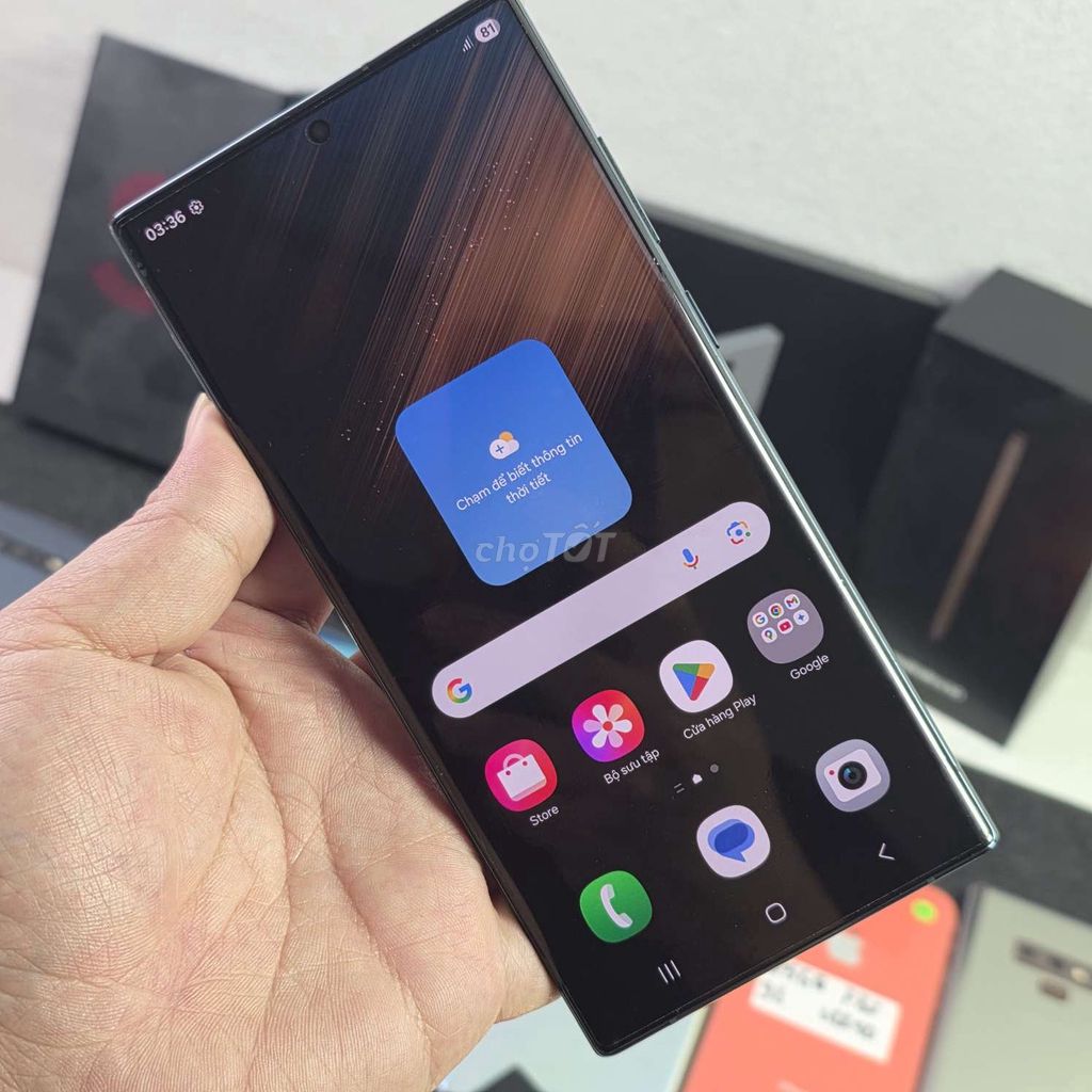 Samsung S22 Ultra 12GB 256GB Đen. Mua bán Điện thoại tại Quận Thanh Xuân Hà Nội được đăng bởi tot didong hình 1