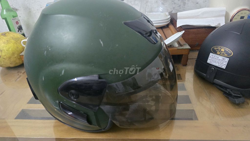 Mũ bảo hiểm cả đầu. Mua bán Phụ tùng xe tại Quận Hoàng Mai Hà Nội được đăng bởi Tram Nguyen hình 1