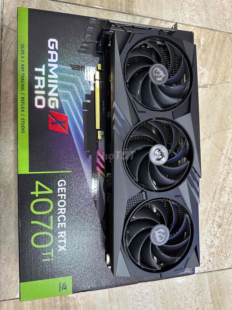 Bán Msi 4070ti gaming x trio