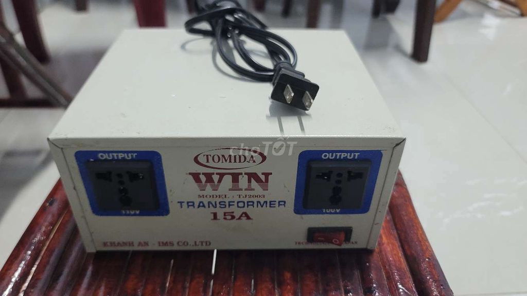 Biến áp Tomida TJ2003 15A. Mua bán Đồ chuyên dụng, Giống nuôi trồng tại Thành phố Bạc Liêu Bạc Liêu được đăng bởi TRIỀU hình 1