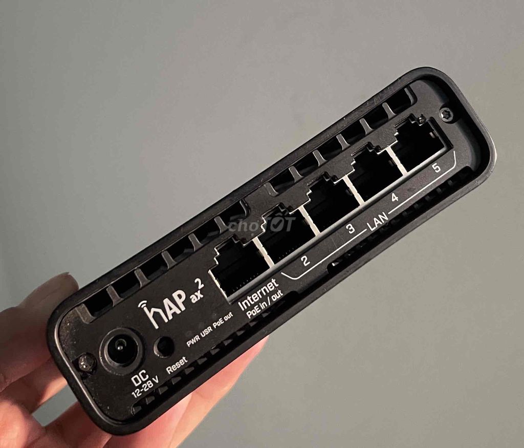 Router WiFi MikroTik hAP ax2 WiFi 6 Đen. Mua bán Phụ kiện (Màn hình, Chuột...) tại Huyện Thái Thụy Thái Bình được đăng bởi  shopduytuyen hình 1